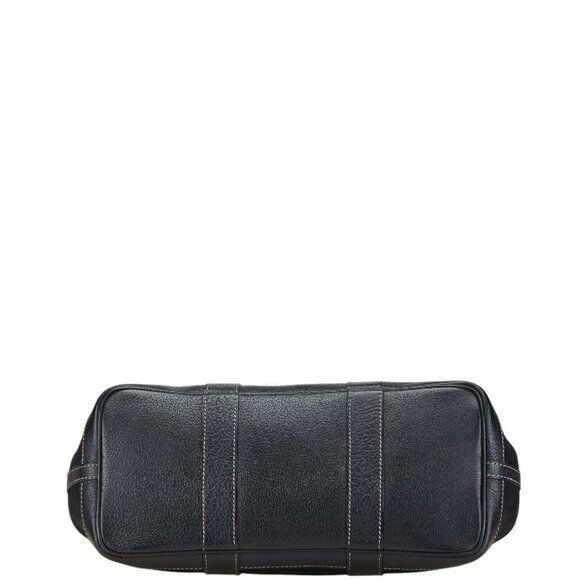 HERMES Black Leather Shoulder Bag - Picture 3 of 7